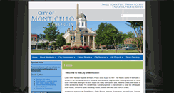 Desktop Screenshot of monticelloga.org